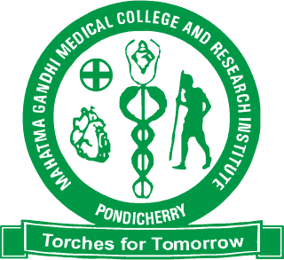 MGMC & RI, Puducherry Logo