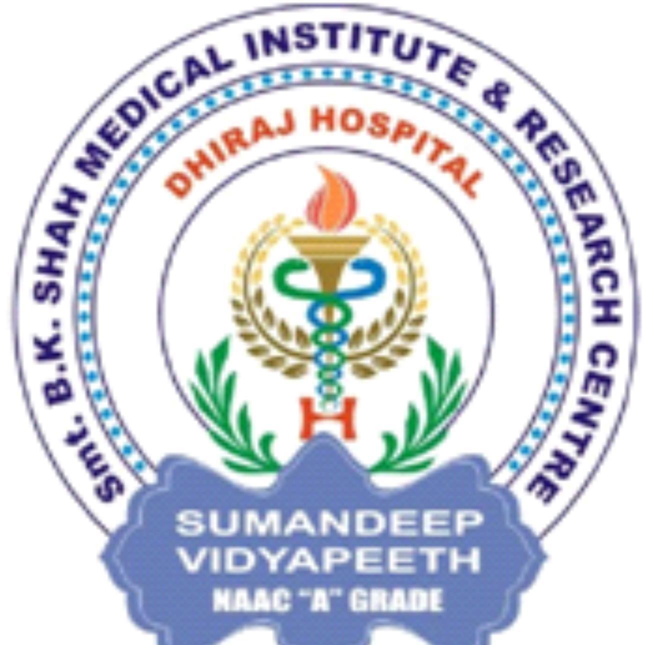 SBKS Medical Institute, Vadodara Logo